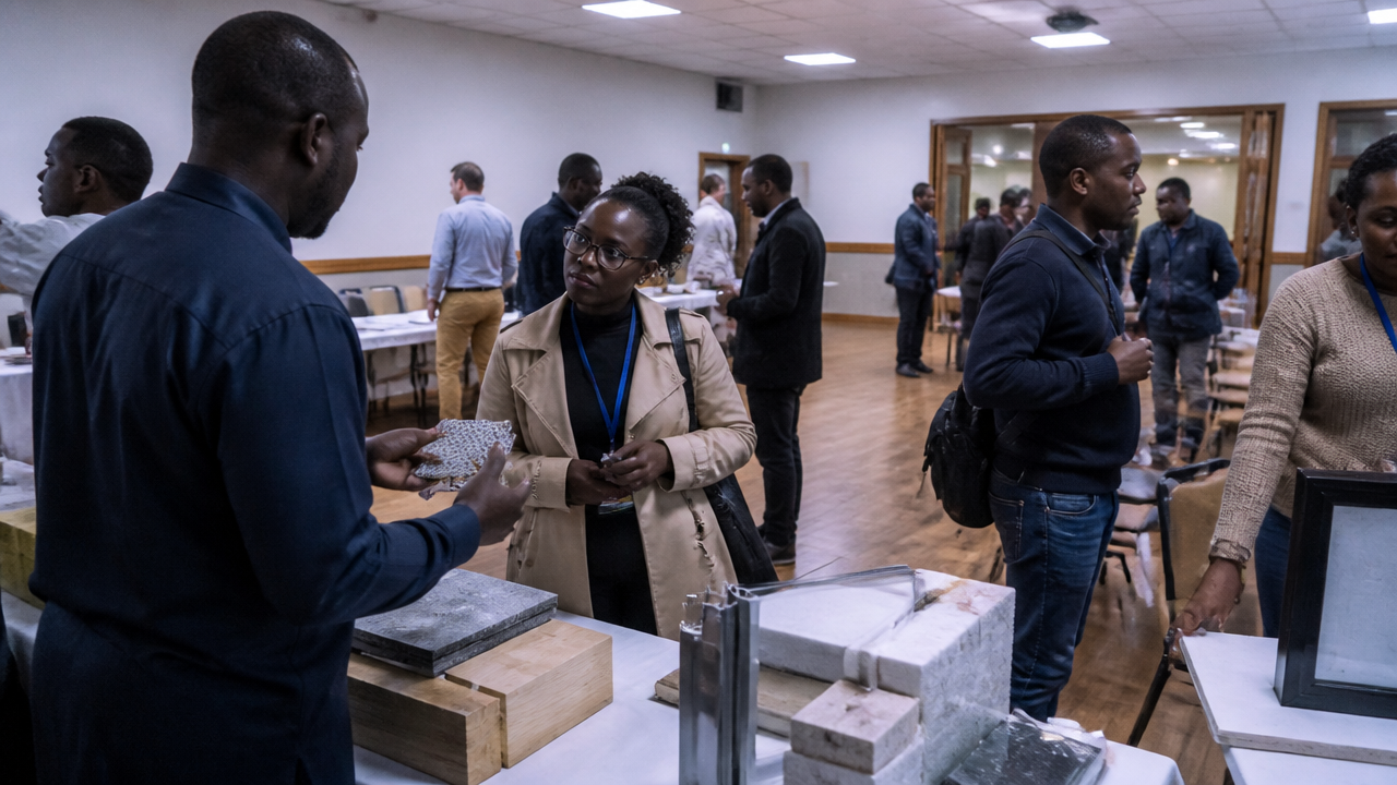 AI-generated topic illustration for The UK & Africa Construction Technology Fair...
