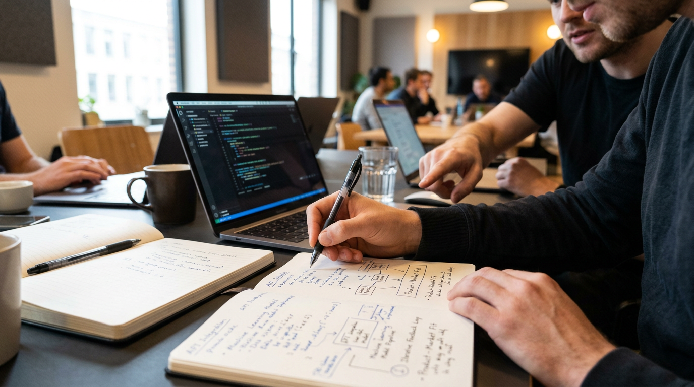 AI-generated topic illustration for AI Builders London - Jan 20