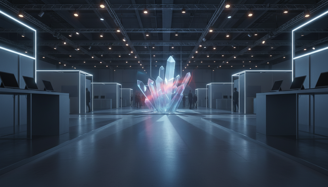 AI-generated topic illustration for TECH SHOW London