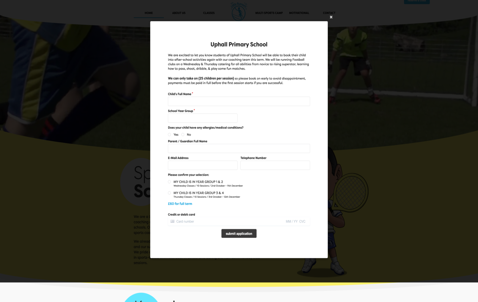 Little Runners Sports in Schools